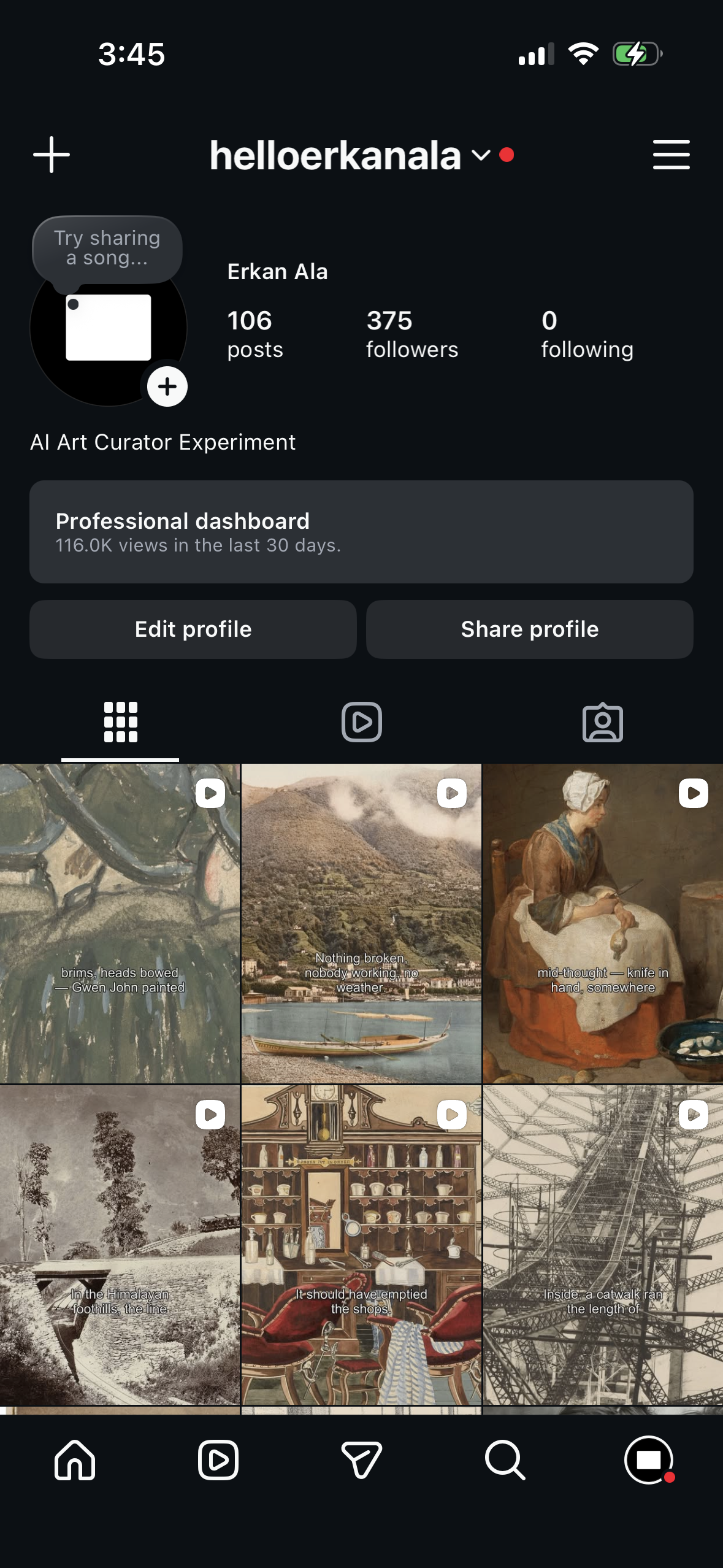 AI Art Curator Experiment